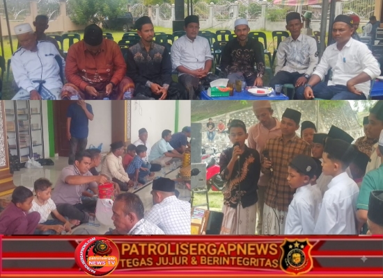 Gampong Blang Rheum Peringati Maulid Nabi Muhammad SAW 1448 H, Santuni Anak Yatim