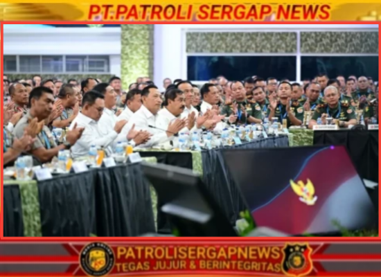 Mendagri Tito Hadiri Penyampaian Taklimat Presiden kepada 800 Perwira Tinggi TNI-Polri