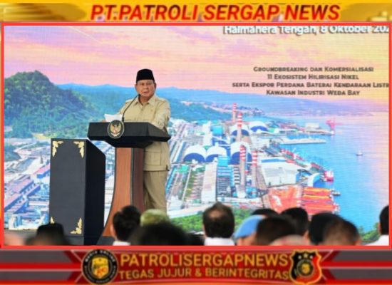 Presiden Prabowo: Ekspor Perdana Baterai Kendaraan Listrik Bukti Nyata Strategi Hilirisasi Indonesia