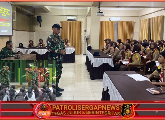 Kodim 0723/Klaten Gelar Perjusami KKRI Di SMA Negeri 1 Karanganom