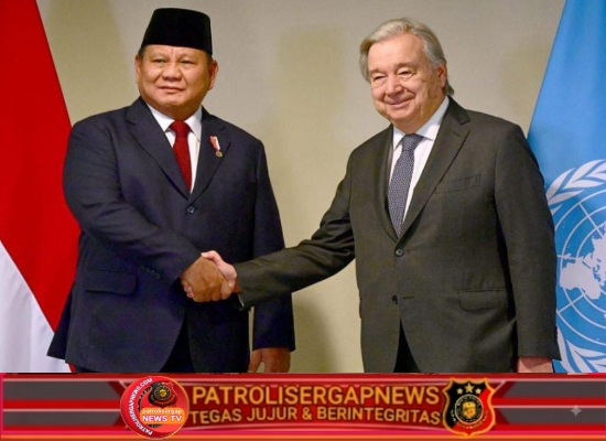 Sekjen PBB Antonio Guterres Dijadwalkan Berpidato Soal Multilateralisme di Kemenlu RI