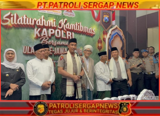 Kapolri Ajak Ulama Jatim Sinergi Jaga Kamtibmas