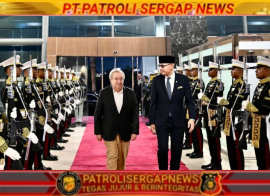 Jajar Kehormatan Sambut Kedatangan Sekjen PBB António Guterres di Indonesia, Dijadwalkan Bertemu Presiden Prabowo