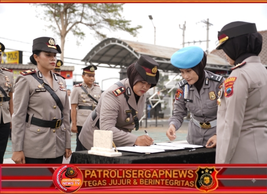 Polres Purworejo Gelar Sertijab Sejumlah PJU dan Kapolsek, Kapolres Tekankan Peningkatan Kinerja dan Pelayanan
