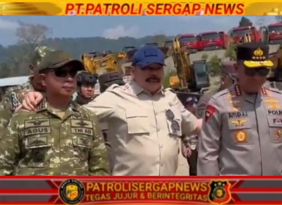 Kapolri, Panglima, Jaksa Agung dan Menhan Tutup Tambang Ilegal di Nabire