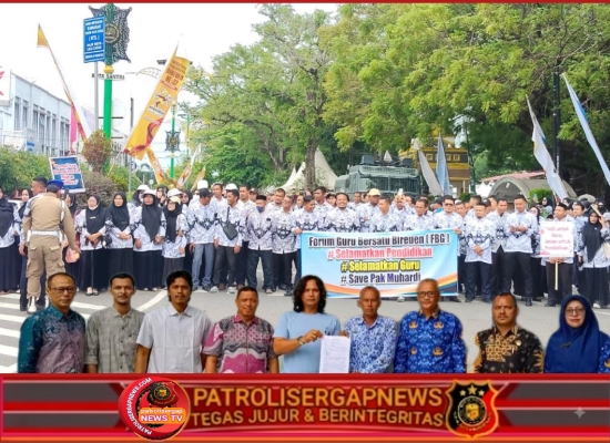 Aksi Solidaritas Bireuen: Kuasa Hukum Ingatkan Penegakan Hukum Jangan Padamkan Keberanian Guru Mendidik