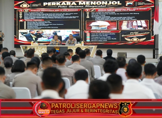 Arahan Kapolda Jateng Pada Seluruh PJU dan Kapolres Jajaran : “Polisi Bersama Masyarakat Harus Terwujud dalam Pelayanan Nyata”