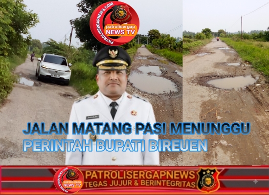 Akses Pendidikan Terancam,Kaperwil Aceh Riski Dan Warga Peudada Desak Pemkab Bireuen Segera Perbaiki Jalan Matang Pasi–Matang Reuled