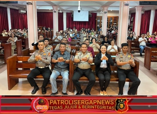 Lewat Minggu Kasih, Kapolres Bireuen Ajak Jemaat Gereja Methodist Bersinergi Jaga Kamtibmas